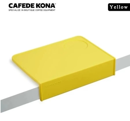 Cafede Kona Corner Tamping Matt Rubber Edge Pad Karet Coffee Tamper Matt Pinggiran Meja