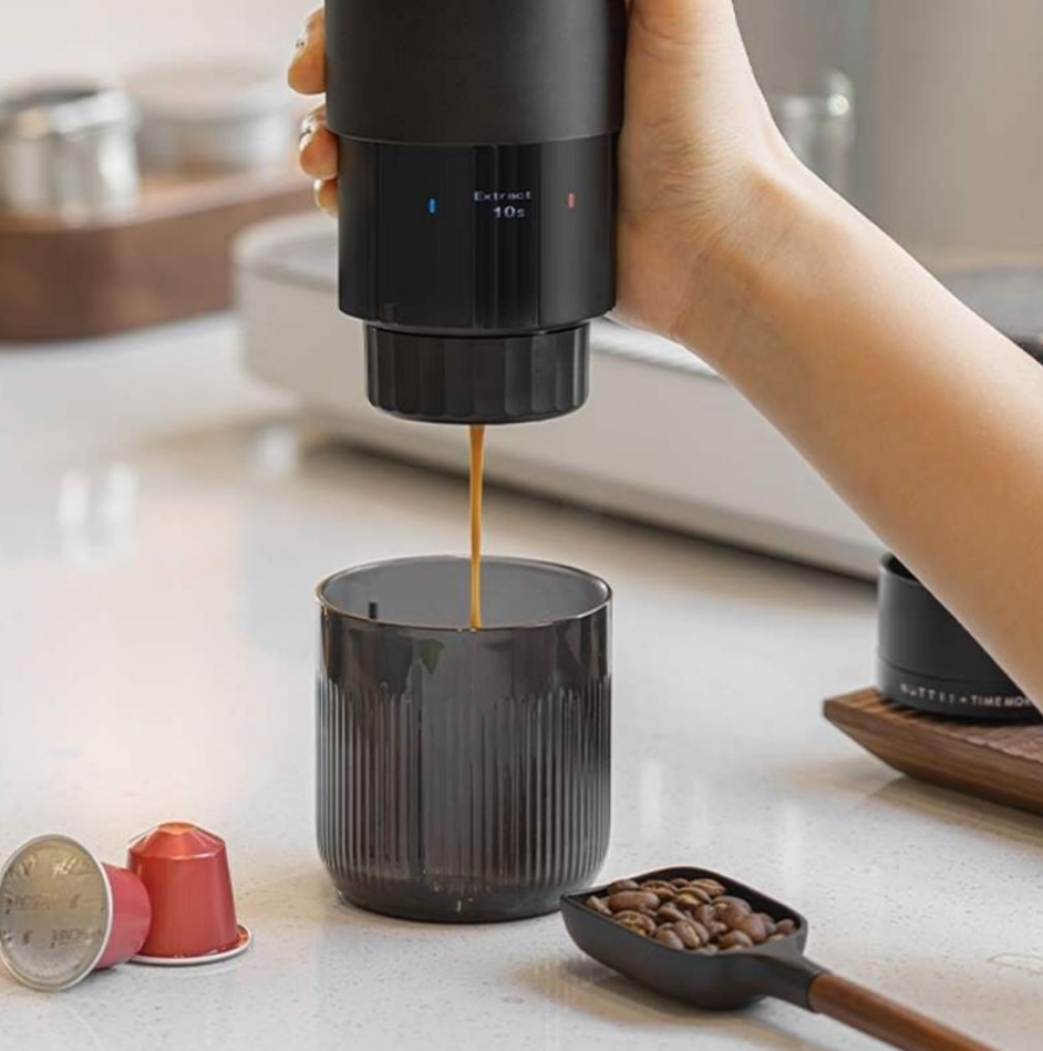 Timemore x Nuttii E-coffee portable espresso machine ( 2 in 1 )