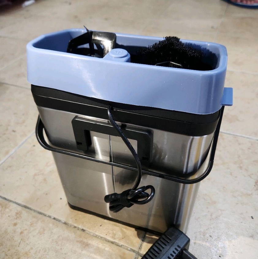 portafilter cleaner stainless steel electric for cafe and barista tools